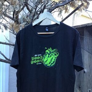 Nvidia Do You Bleed Green Employee Tech Ai Promo T Shirt Size Large Black